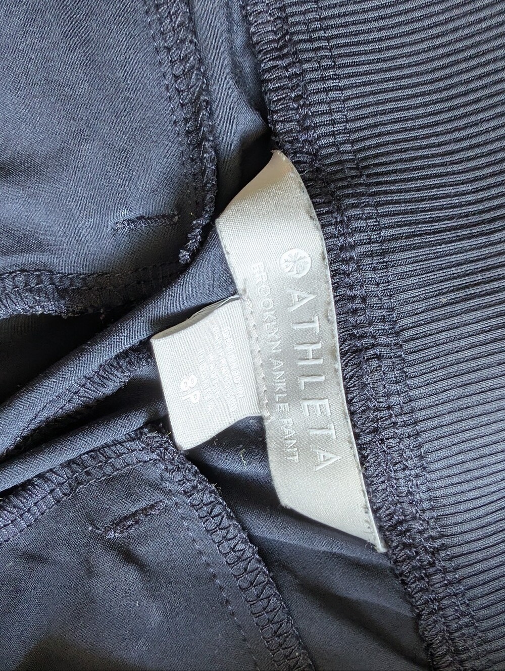 Athleta Brooklyn Pants, 8P, Navy - Picture 2 of 6